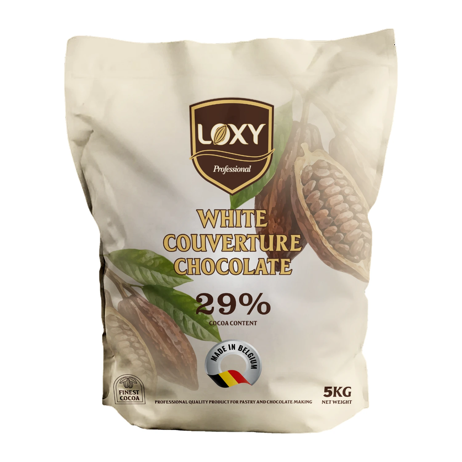 شوكولاتة كوفرتور بيضاء 5kg